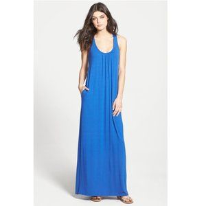 Splendid Drapey Cross-back Maxi Dress